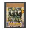 Fleece Collection Soft Lightweight Throw Blanket - "Unicycle Parade"