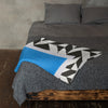 Fleece Collection Soft  Lightweight Throw Blanket - "Love Grows"