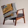Fleece Collection - Lightweight Throw Blanket - "Mona Framed"