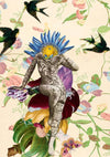 "Flower Girl" Fine Art Print 18" x 24"  & 24" x 36"